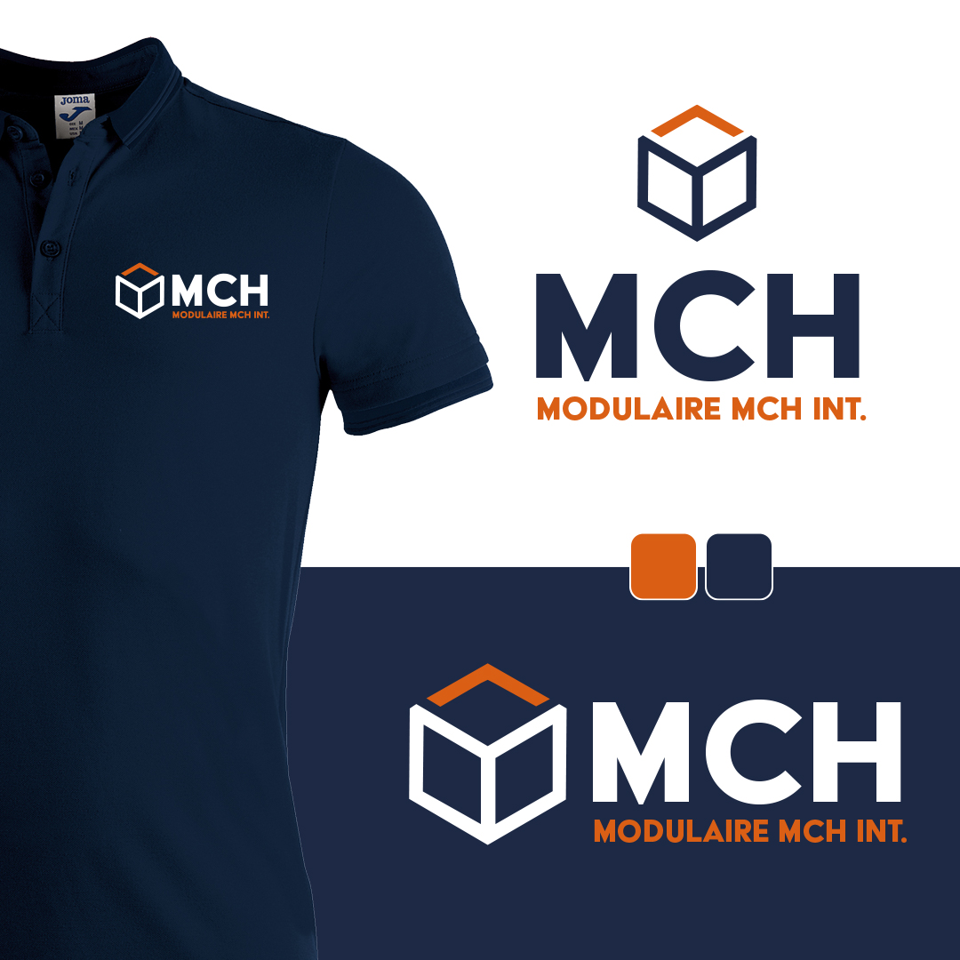 Logo Modulaire MCH et logo sur t-shirt